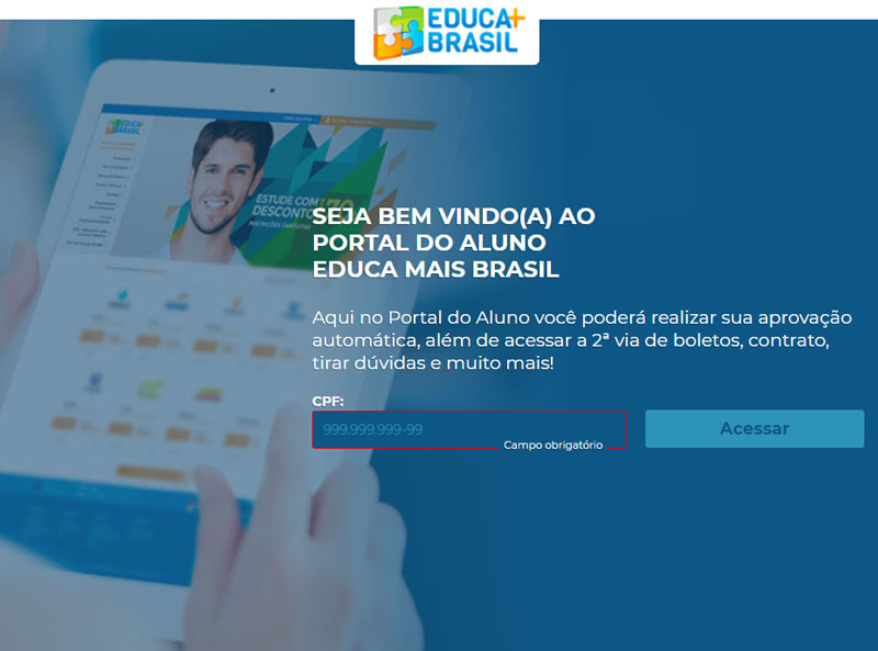 Portal do Aluno Educa Mais Brasil 2021